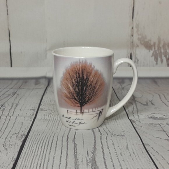 Coffee Mug Cup Faithfully Yours Psalm 46:10 David Lorenz Winston With Box - Picture 2 of 12